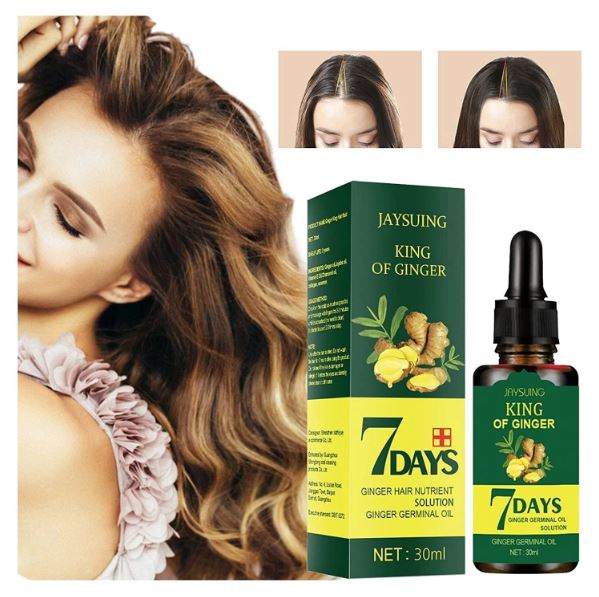 ⚡GRAN LANZAMIENTO⚡ - SERUM JENGIBRE ANTI CAIDA Y CRECIMIENTO ACELERADO 7 DÍAS